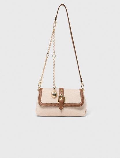 Miss M walk canvas & leather mix | Maje