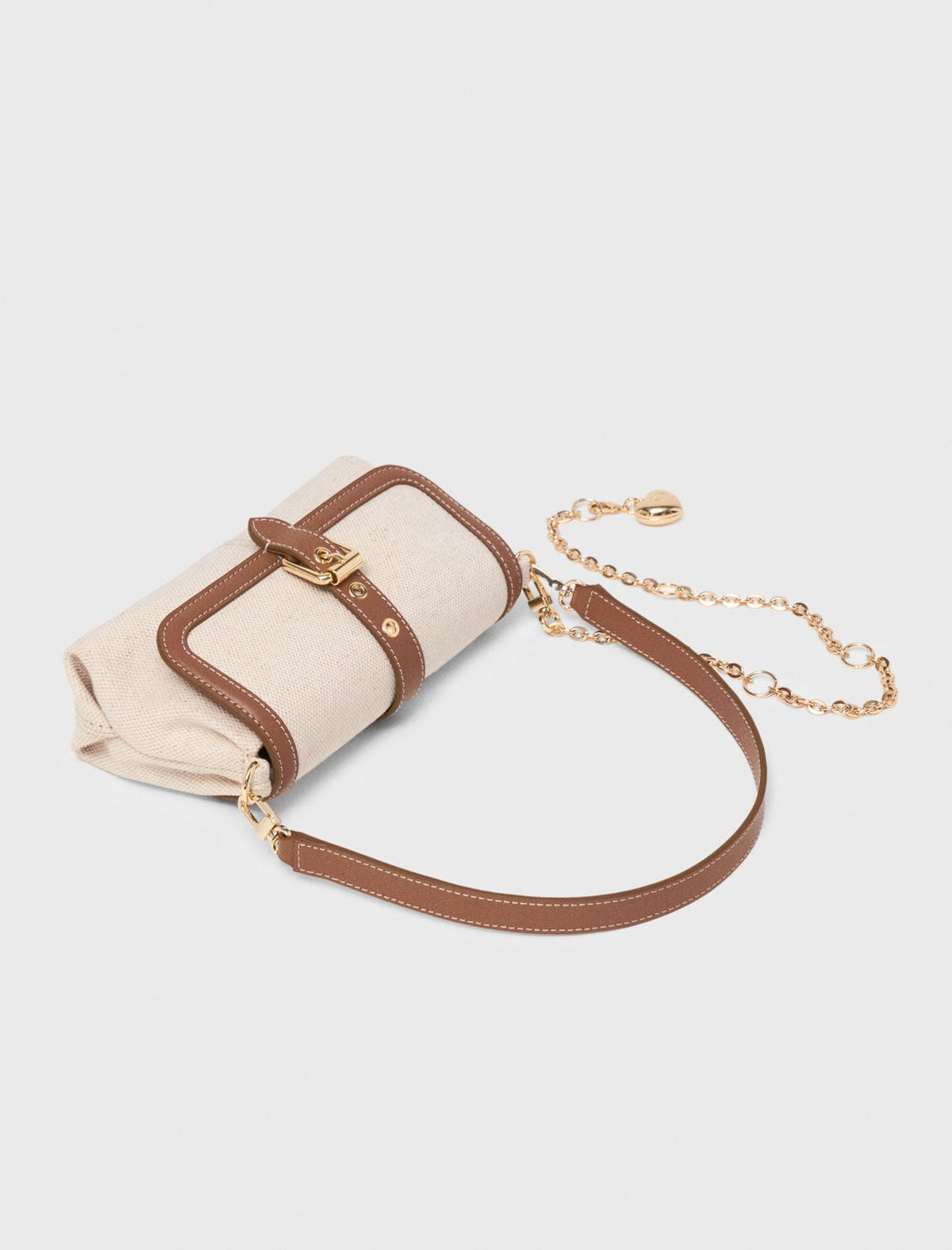 Miss M walk canvas & leather mix | Maje