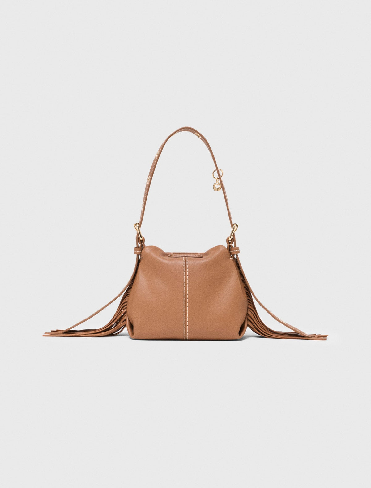 Miss M micro stitched leather bag | Maje