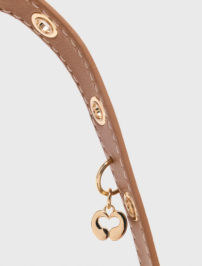Miss M micro stitched leather bag | Maje