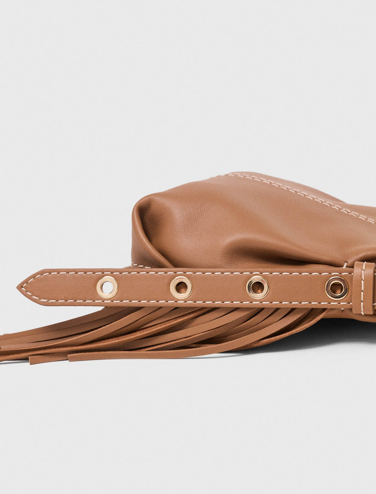 Miss M micro stitched leather bag | Maje