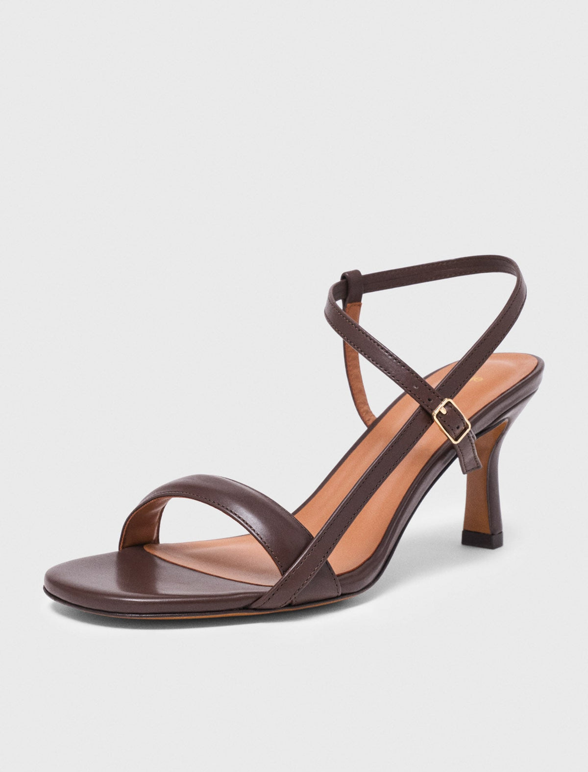 Strappy leather sandals | Maje