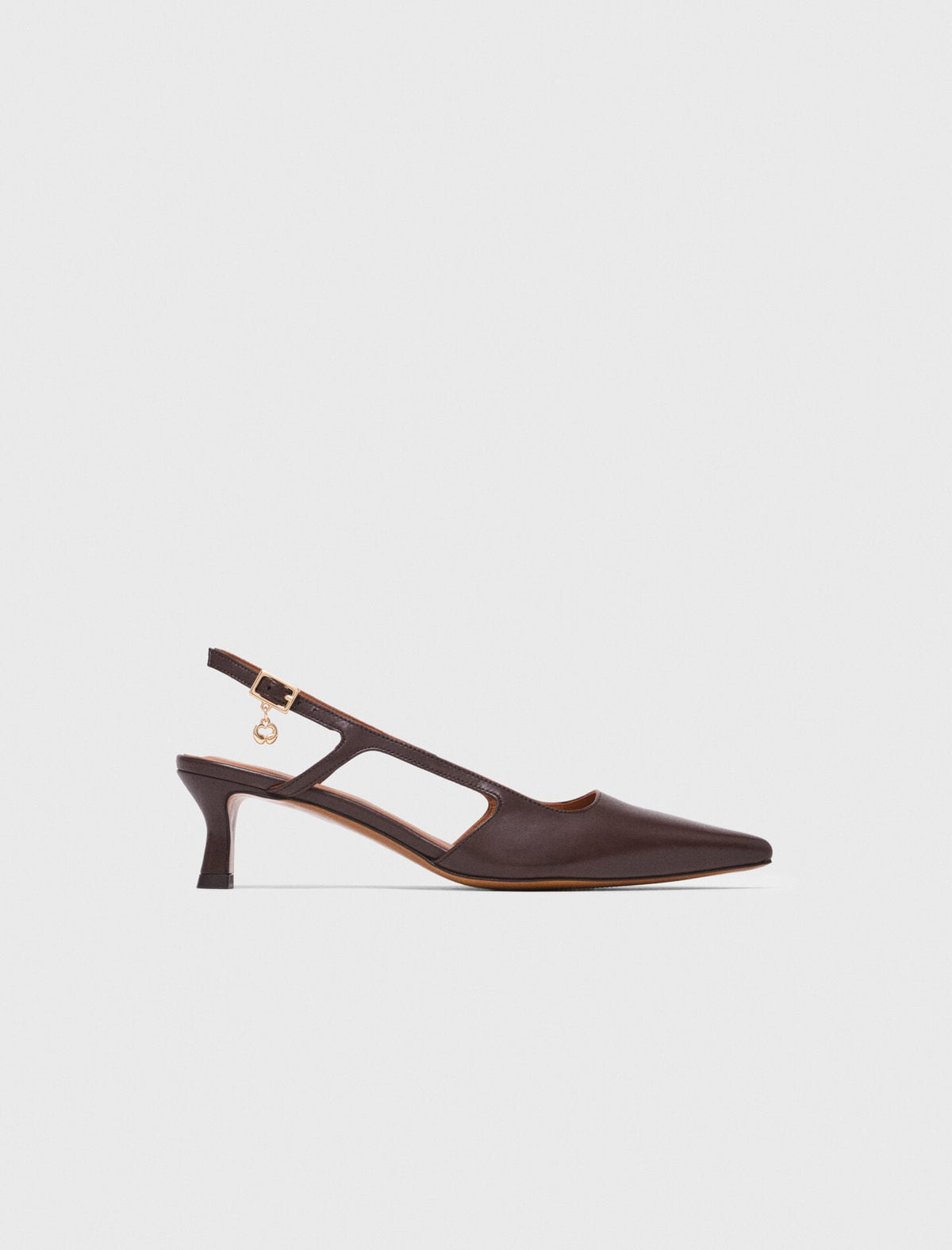 Leather slingbacks | Maje