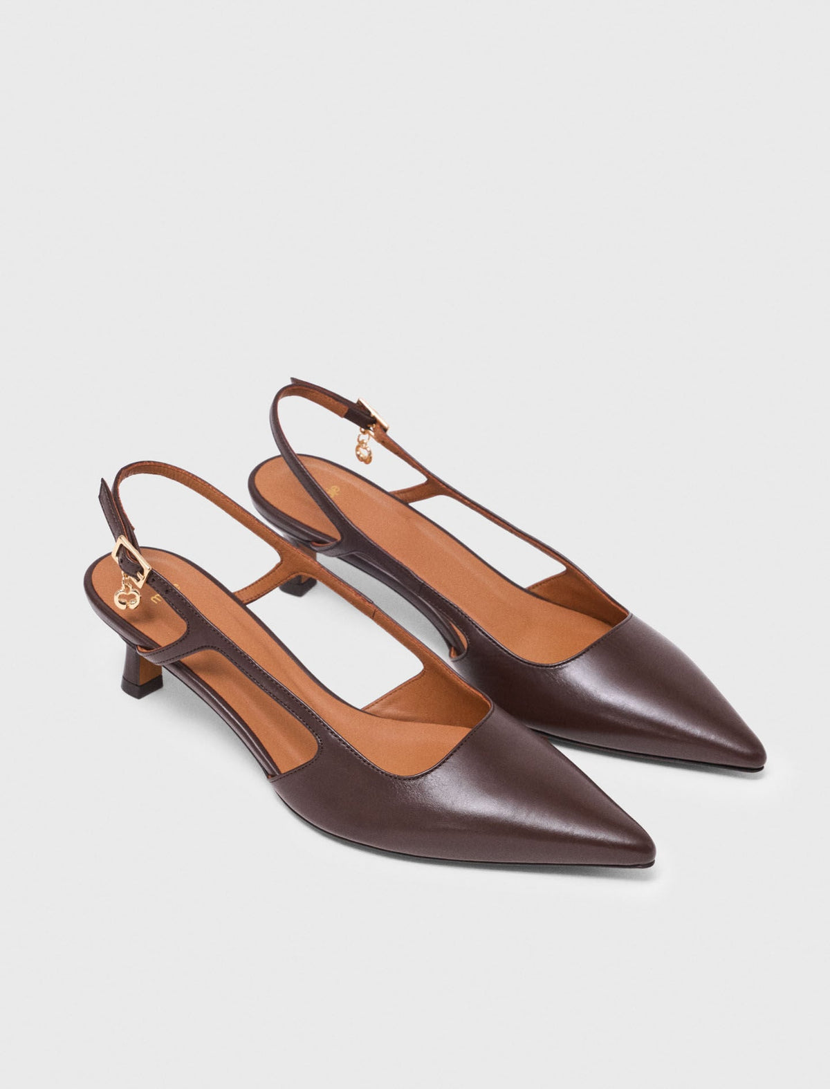 Leather slingbacks | Maje