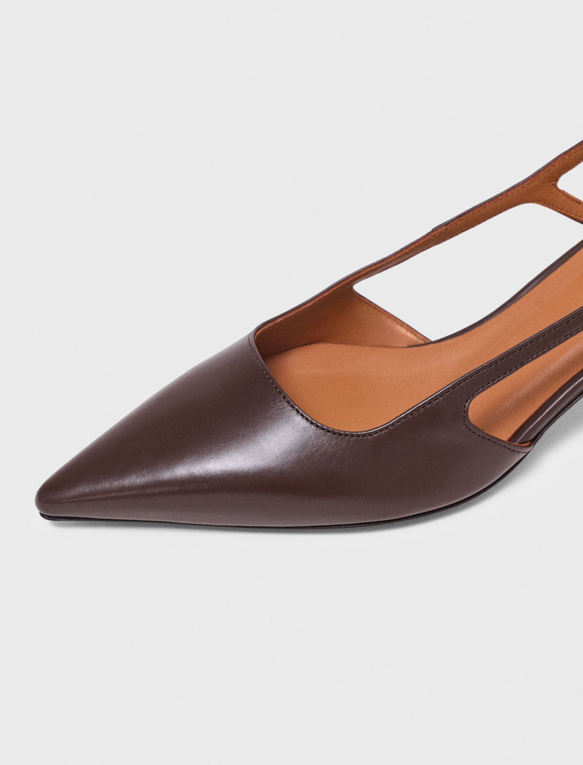 Leather slingbacks | Maje