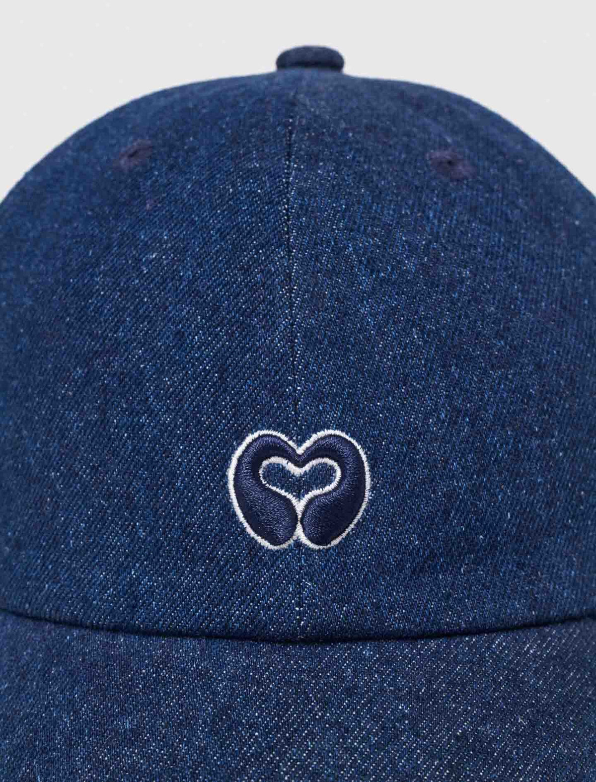 Raw denim cap with logo | Maje