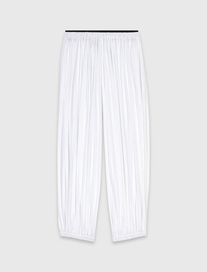 Harem cotton trousers | Maje