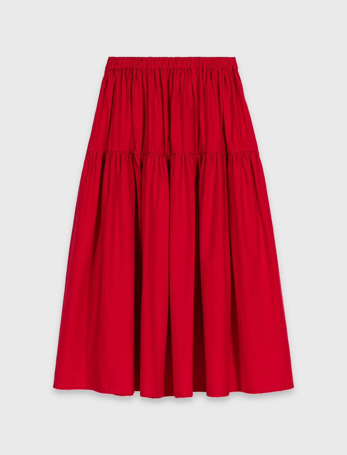 Long gathered skirt | Maje