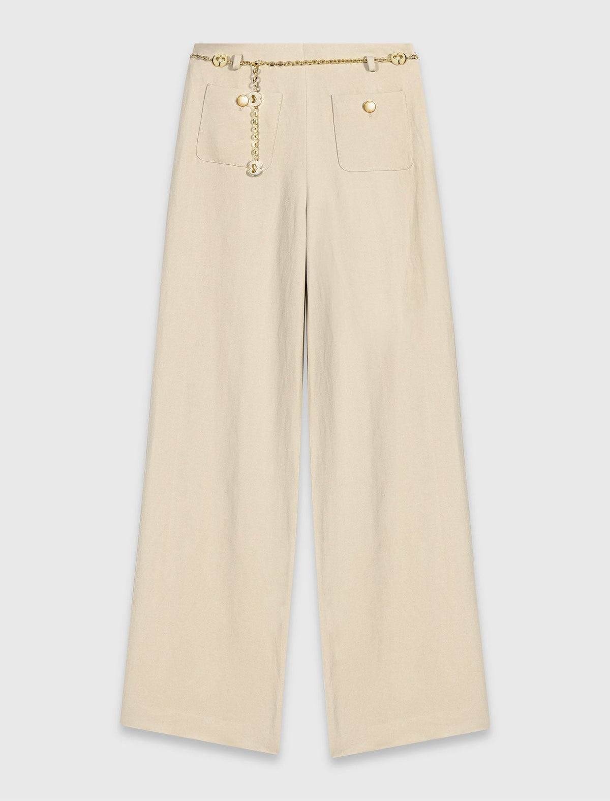 Linen blend suit trousers | Maje