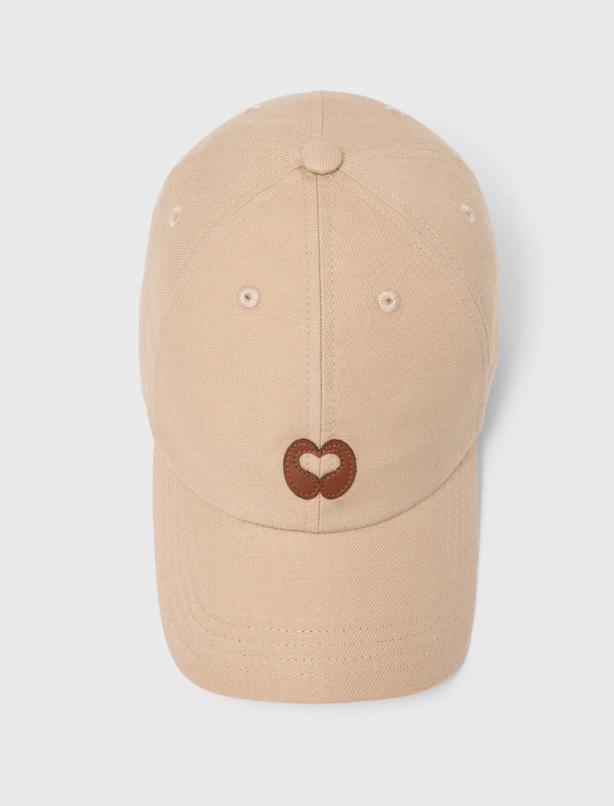 Linen blend cap with logo | Maje