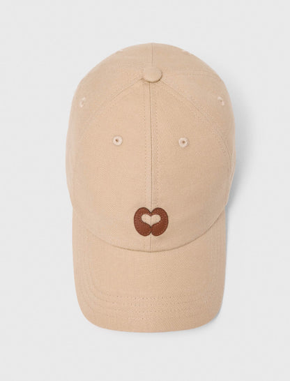 Linen blend cap with logo | Maje