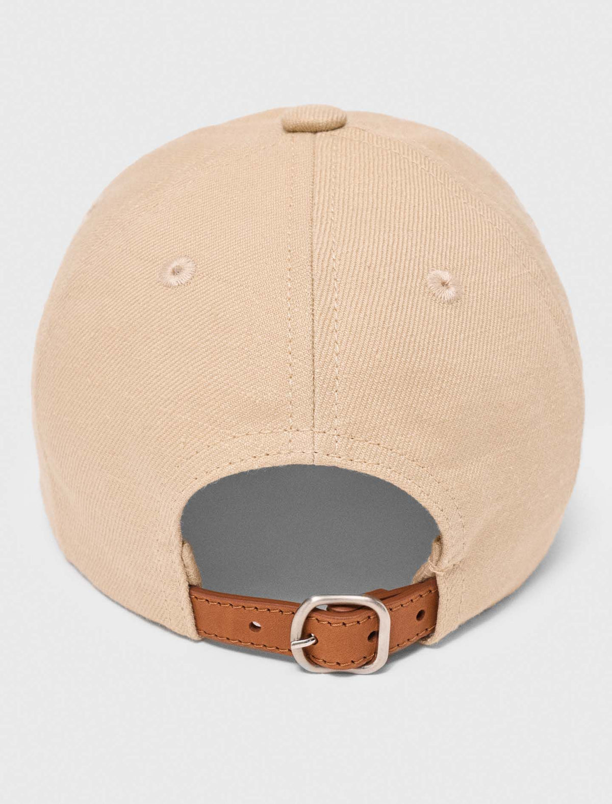 Linen blend cap with logo | Maje