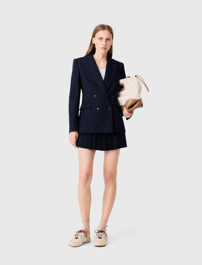 Double-breasted suit jacket | Maje