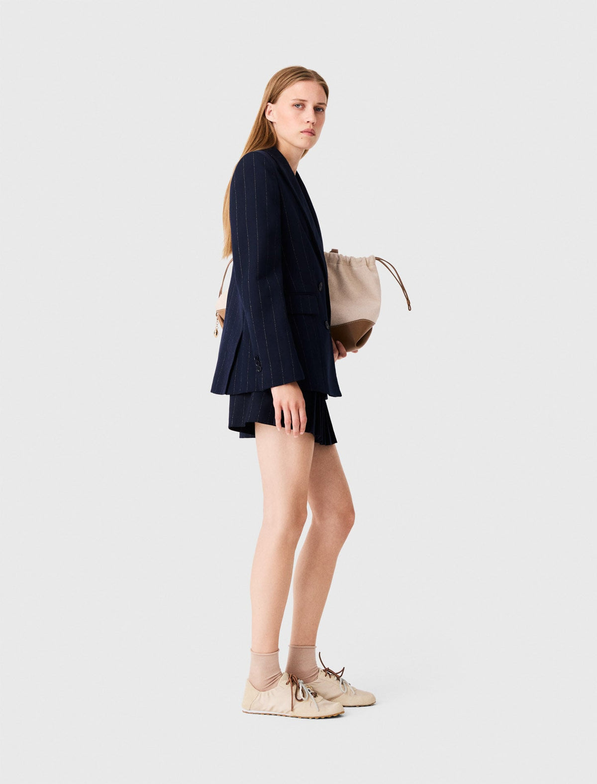 Double-breasted suit jacket | Maje