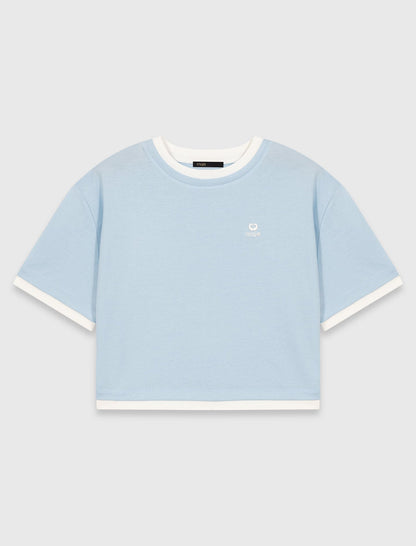 Two-tone T-shirt | Maje