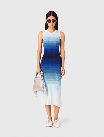 Ombré knit maxi dress | Maje