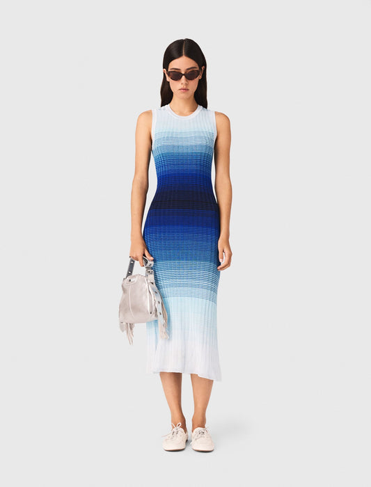 Ombré knit maxi dress | Maje