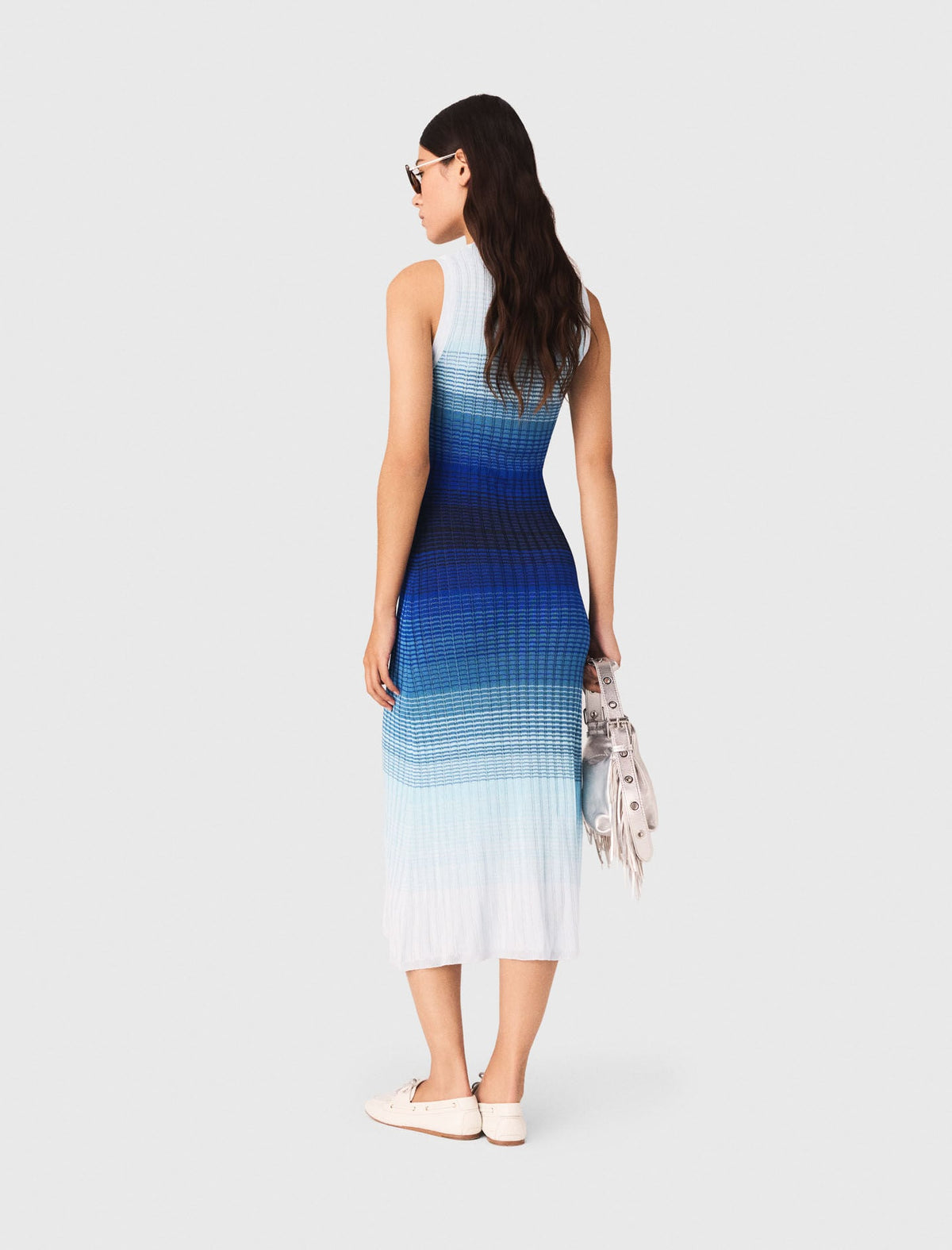 Ombré knit maxi dress | Maje