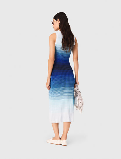 Ombré knit maxi dress | Maje