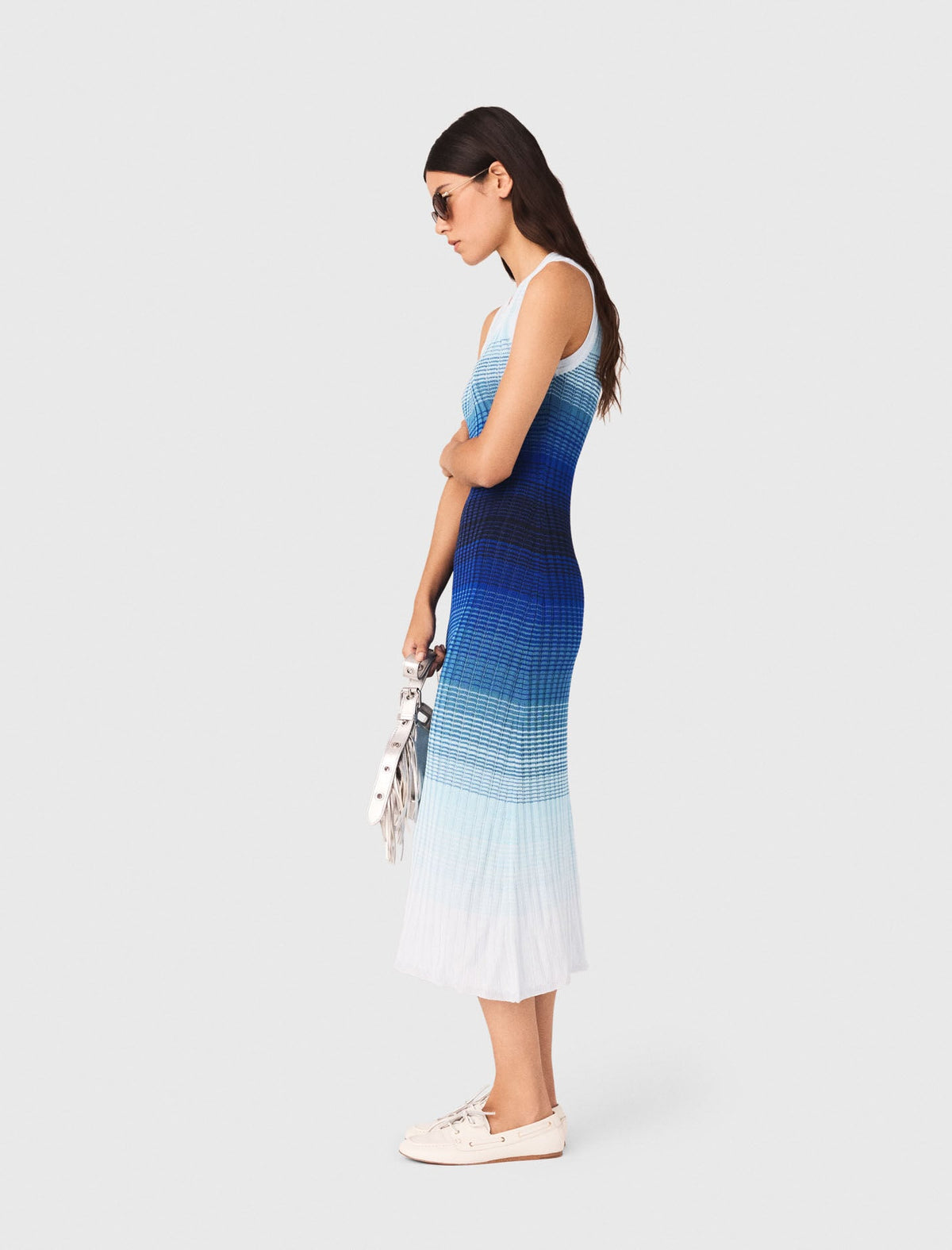 Ombré knit maxi dress | Maje
