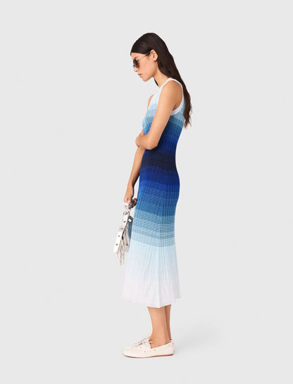 Ombré knit maxi dress | Maje