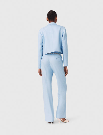 Short single-breasted jacket | Maje