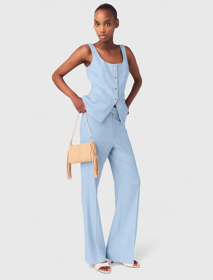 Suit trousers with pleats | Maje