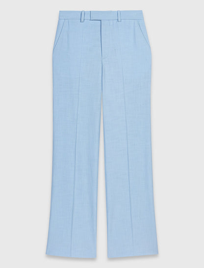Suit trousers with pleats | Maje