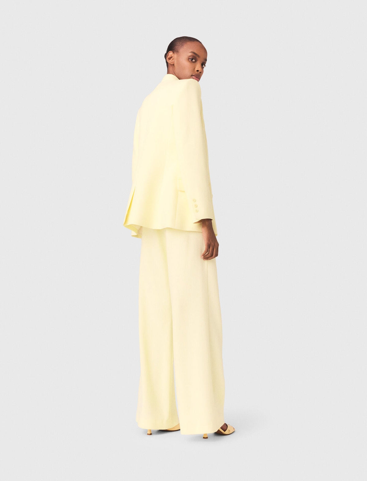 Double-breasted suit jacket | Maje