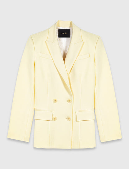 Double-breasted suit jacket | Maje