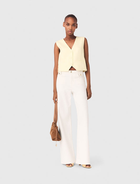 Tailored vest | Maje