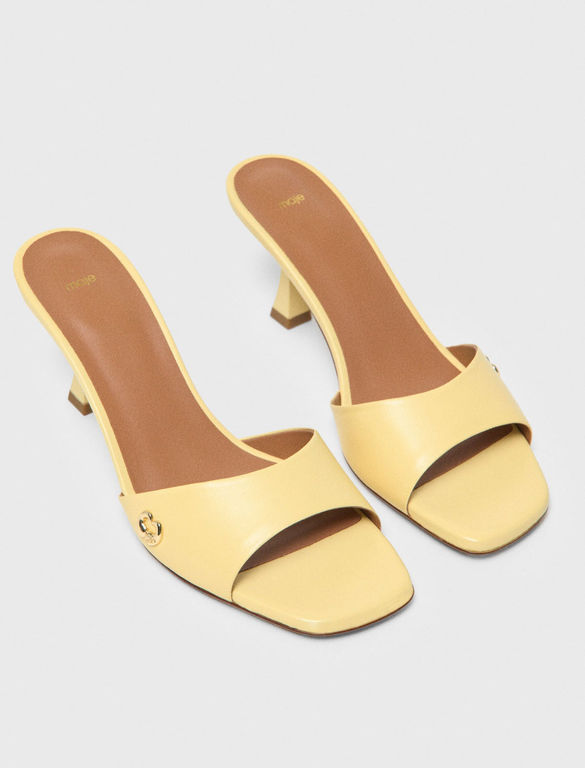 Leather mules | Maje