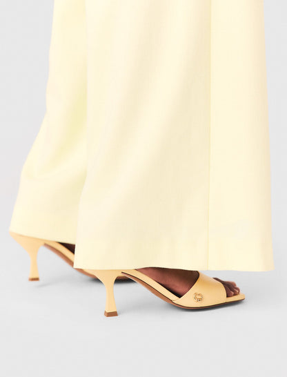 Leather mules | Maje