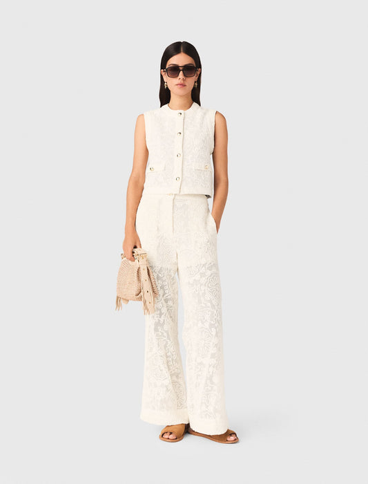 Guipure lace jacket | Maje
