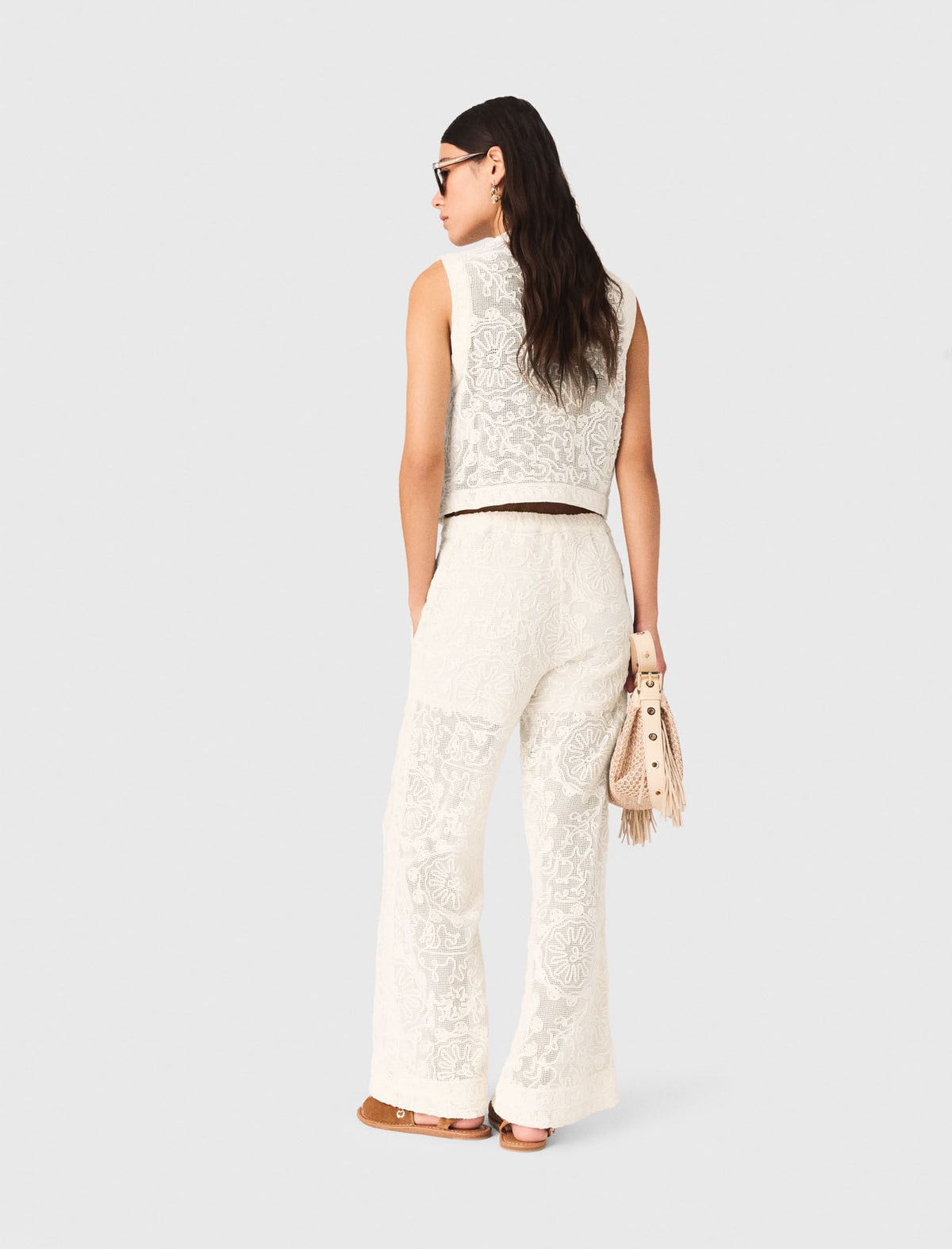 Guipure lace jacket | Maje