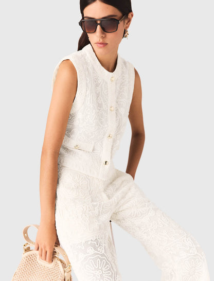 Guipure lace jacket | Maje
