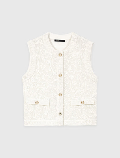 Guipure lace jacket | Maje