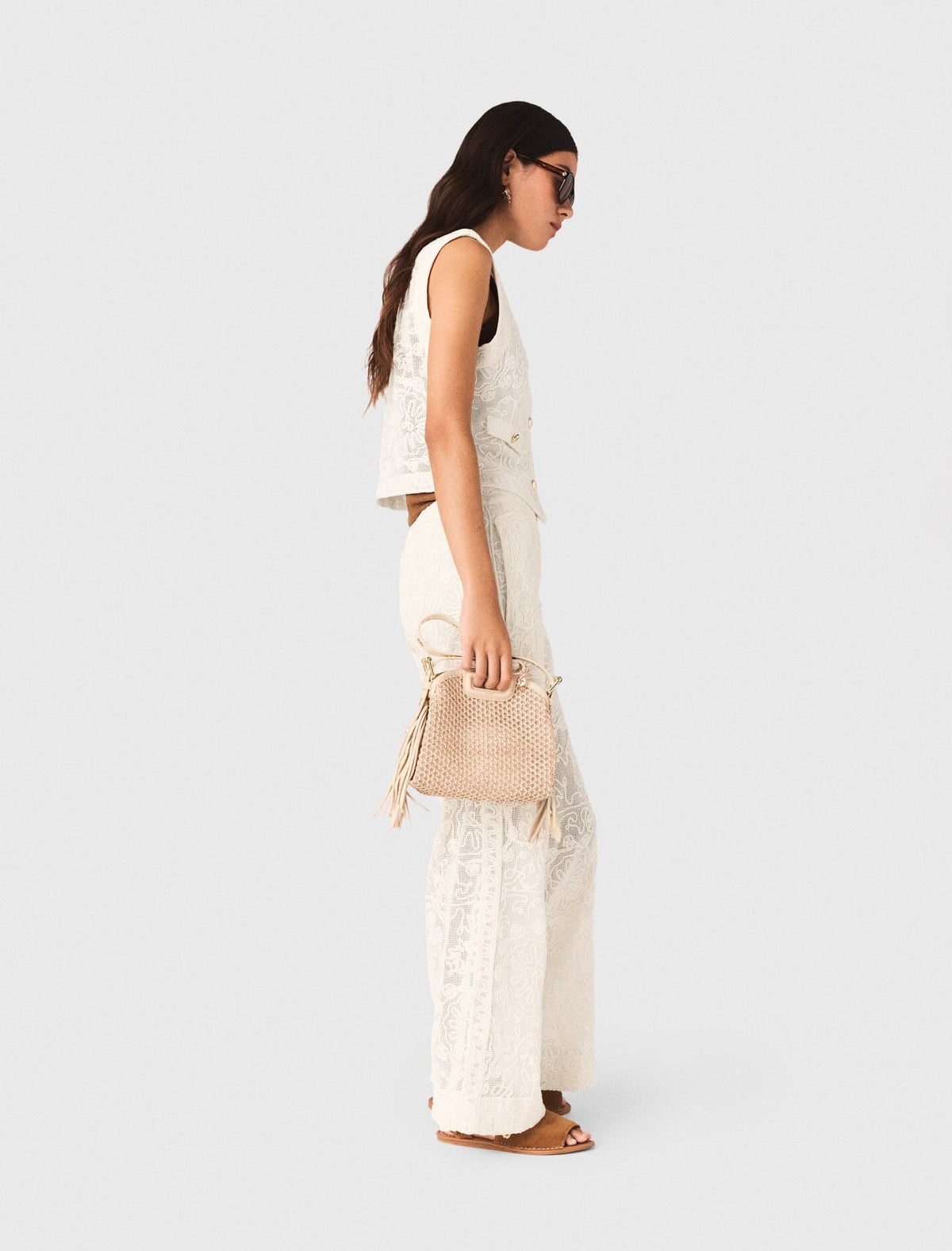 Guipure lace jacket | Maje