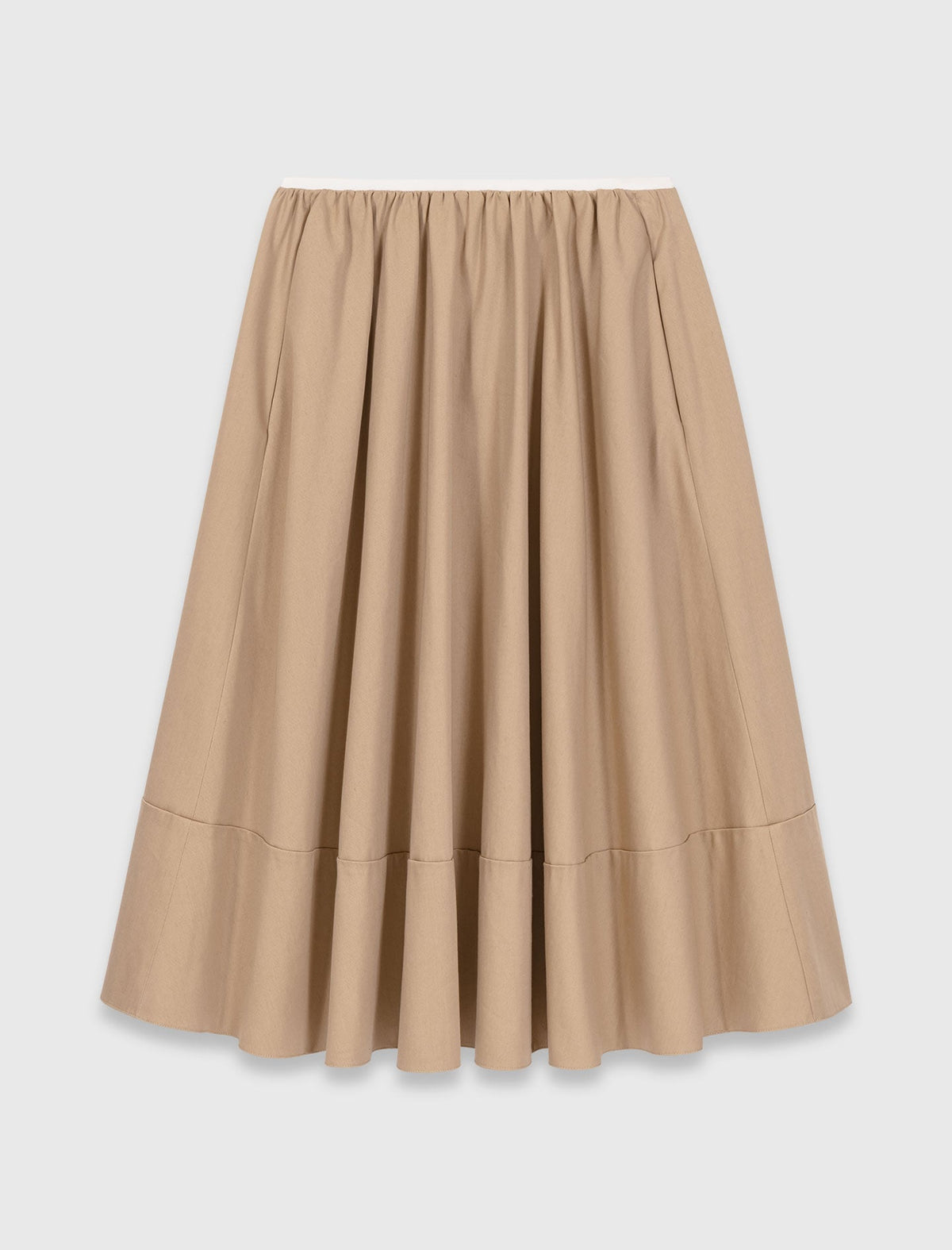 Mid-length cotton skirt | Maje