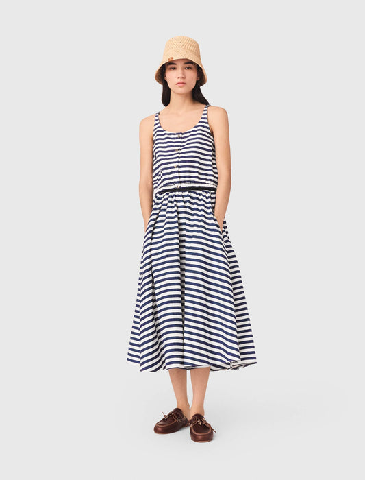 Linen-blend top | Maje