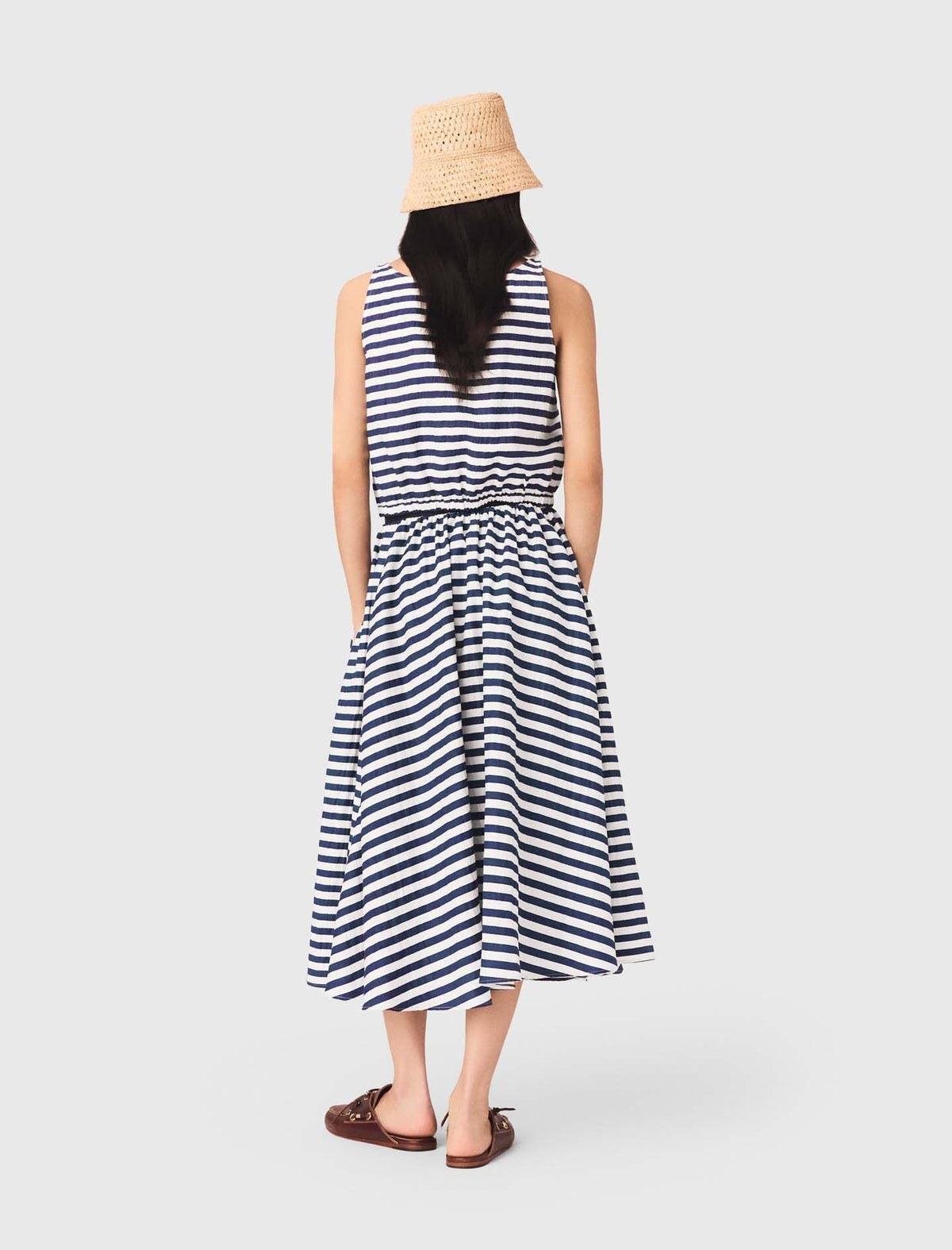 Linen-blend top | Maje
