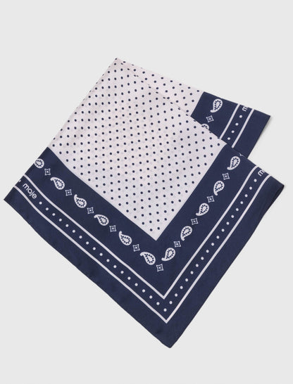 60x60 silk print bandana | Maje