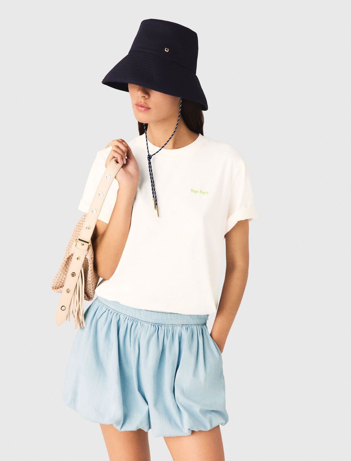 Summer print T-shirt | Maje