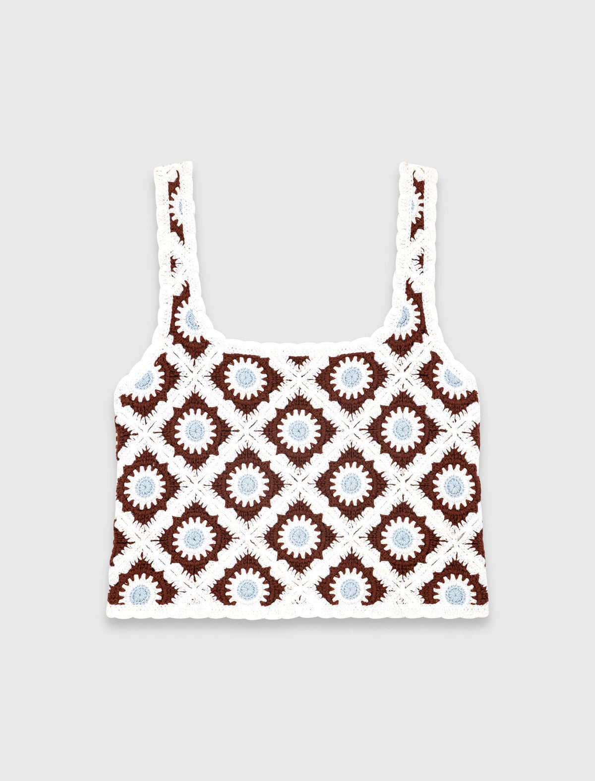 Floral Crochet Top | Maje