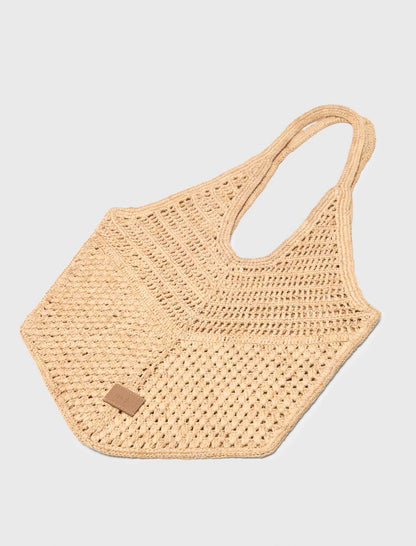 Natural raffia bag | Maje
