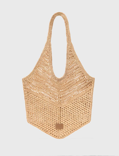 Natural raffia bag | Maje