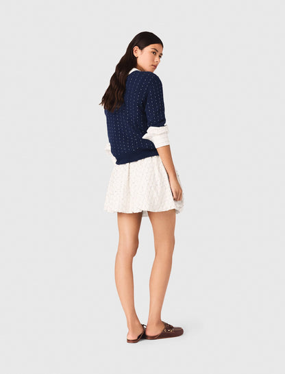 Beaded bubble skirt | Maje
