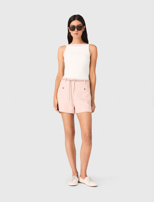 High straight-neck top | Maje