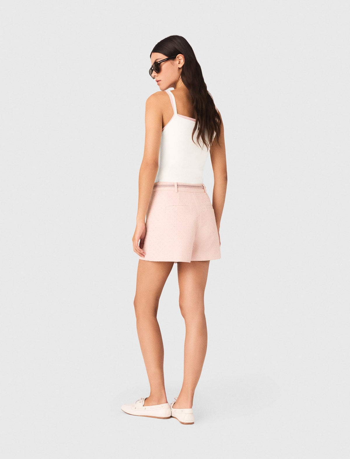 High straight-neck top | Maje