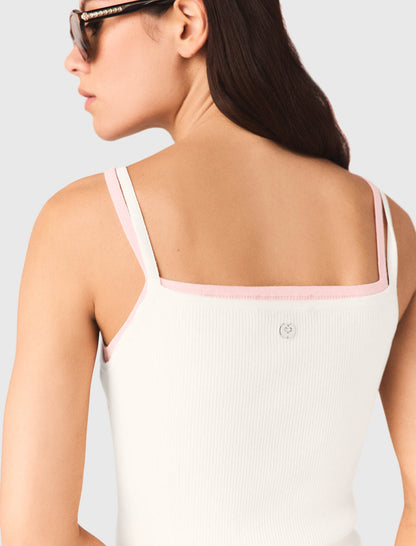 High straight-neck top | Maje